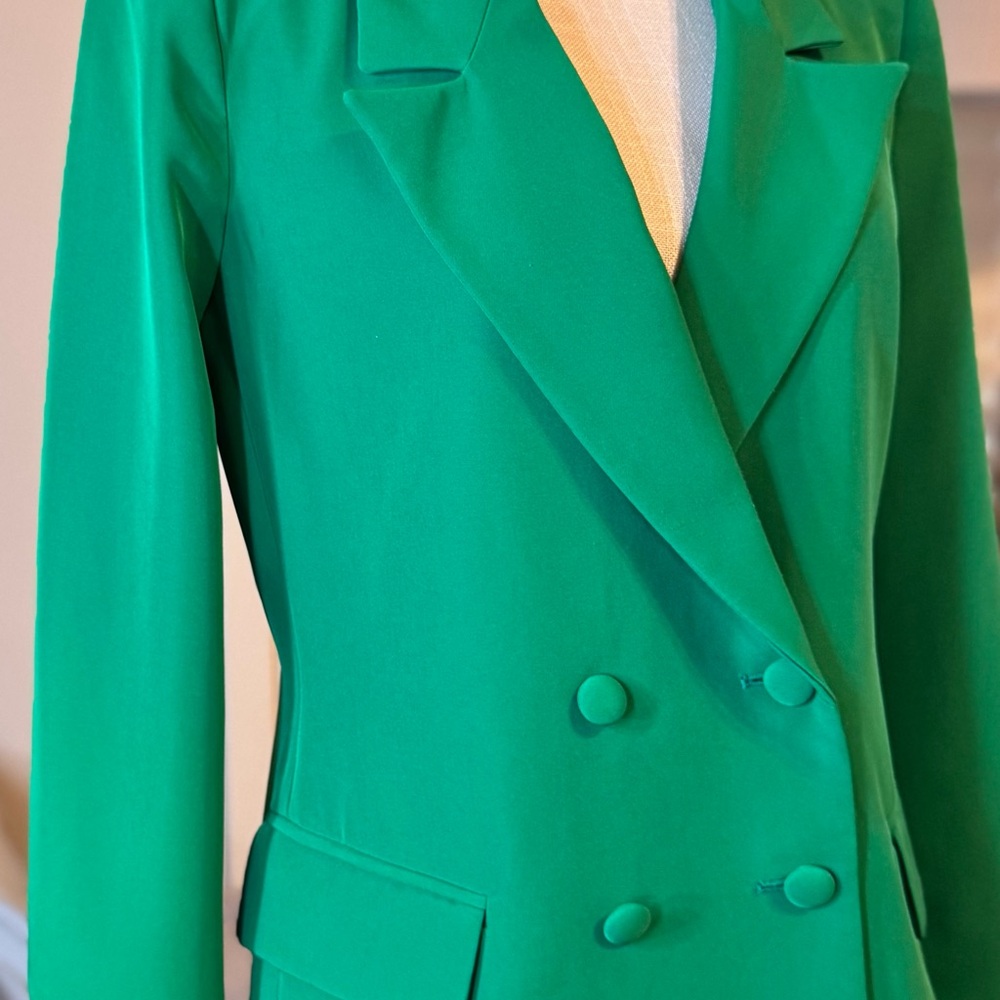 New York & Company Vibrant Green Blazer - Picture 3 of 8